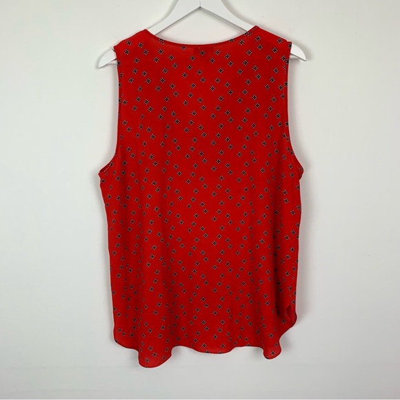 Vince Camuto Floral Tank Top XL - Picture 2 of 3